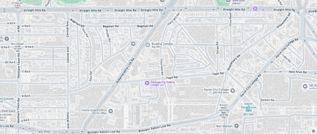 Map showing the location of Ramgarhia Sabha